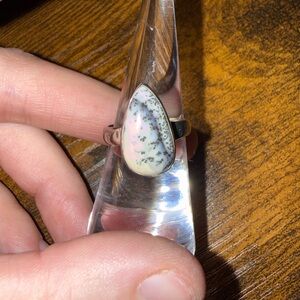 Dendritic Opal ring